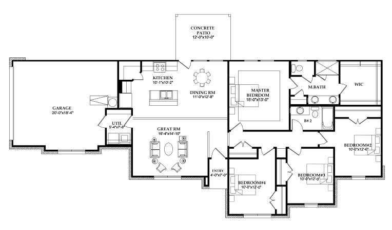 Somerset II Floor Plan