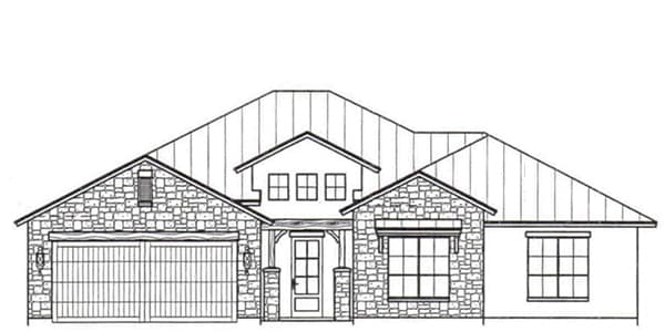 featured home plans one story 2261